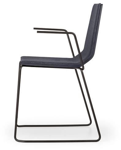 True Design Стул с салазками и подлокотниками со встроенной подушкой Marina sun-id-1346731 - Вид №2