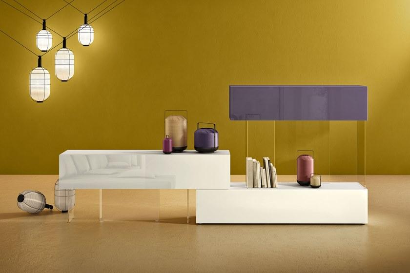 Lago Самонесущая стена из лакированного дерева и стекла Air sun-id-1381627 - Вид №10