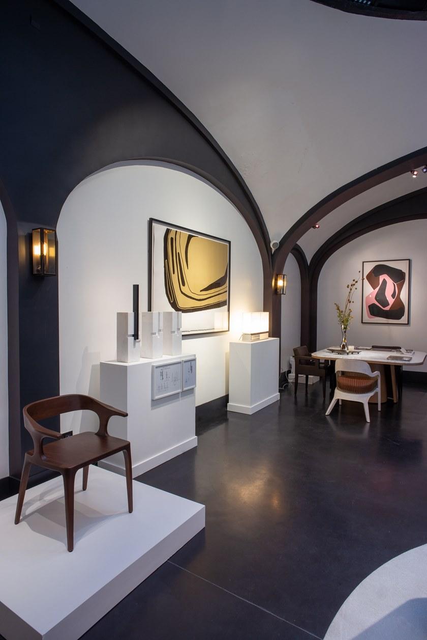 REDA AMALOU DESIGN Стул из орехового дерева sun-id-1479520 - Вид №5