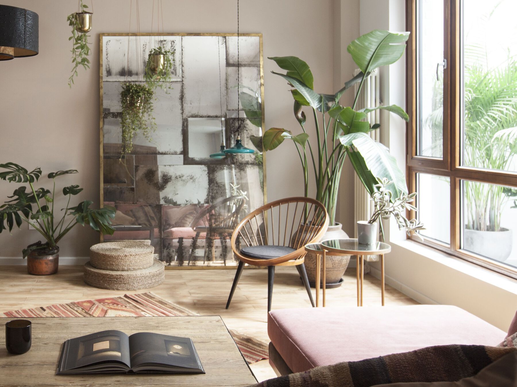 Прямоугольное зеркало в рамке Jover+Valls PATCHWORK ARCH-00090768