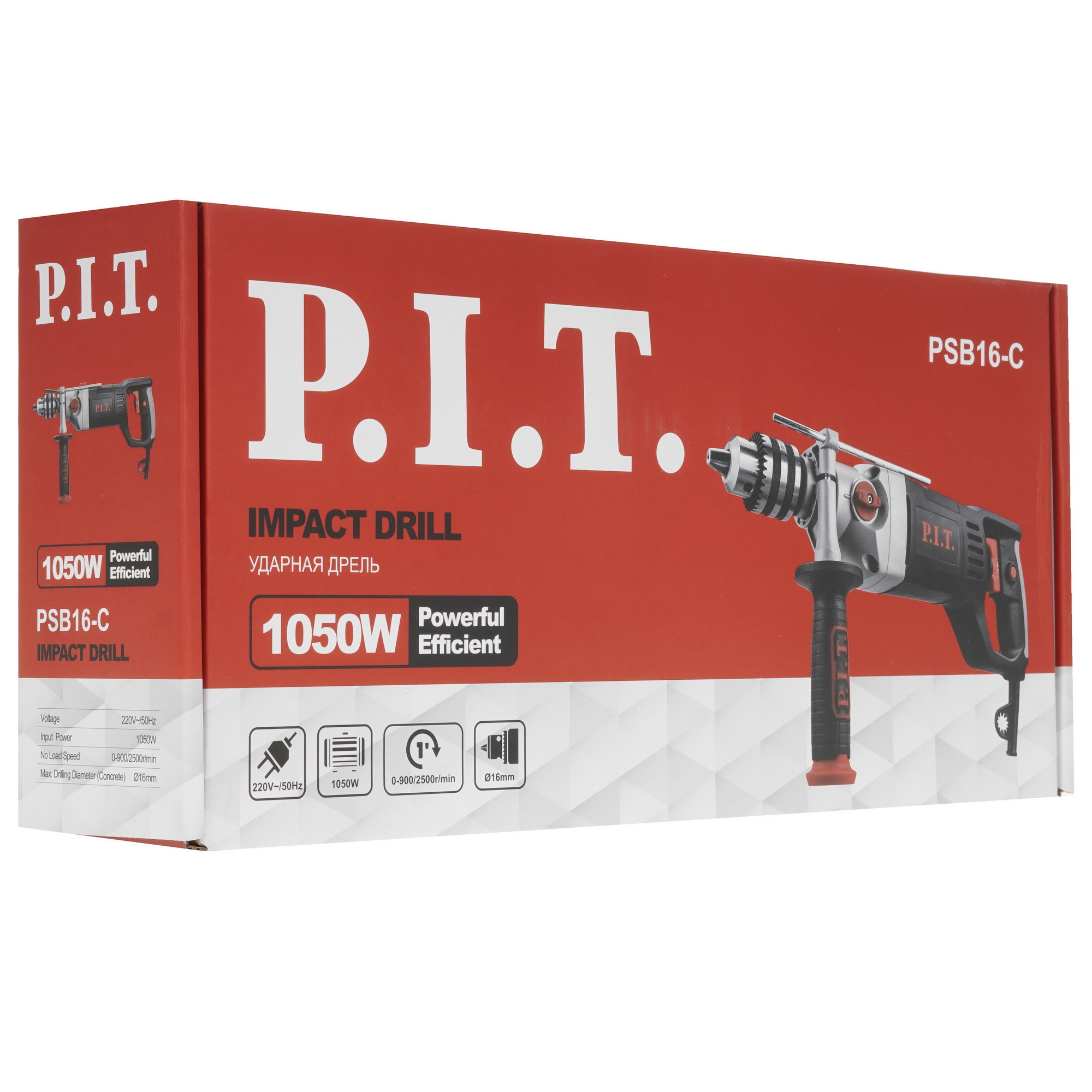 Дрель  P.I.T. PSB16-C 9903869 PIT STDN-0085965 - Вид №7