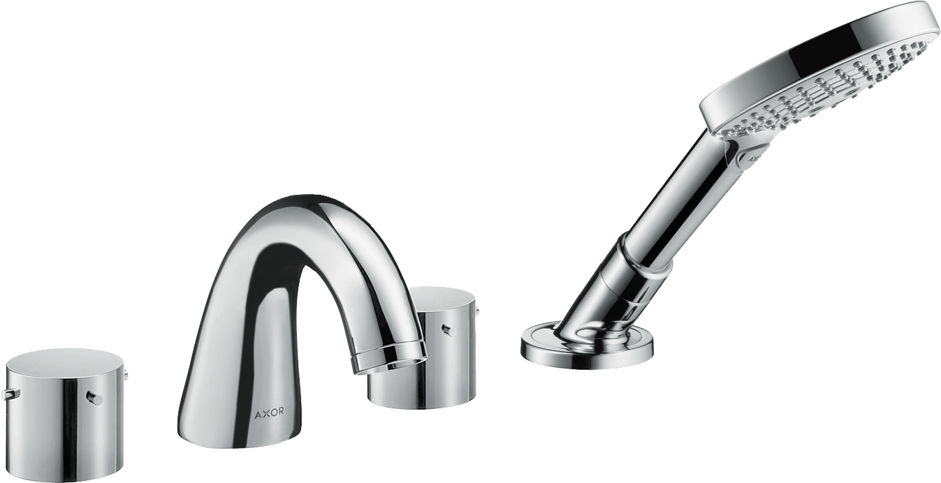 10444000 Смеситель на край ванны на 4 отверстия с нулевой ручкой AXOR STARCK