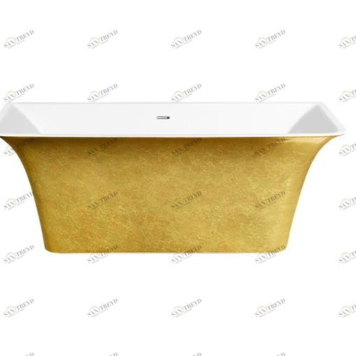 Ванна акриловая отдельностоящая Treasure Gold Lagard EVORA lgd-evr-tg