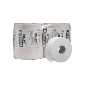 8002 Kimberly Clark Туалетная бумага рулонная Kimberly-Clark Hostess Jumbo 8002 1-слойная 6 рулонов по 525 м