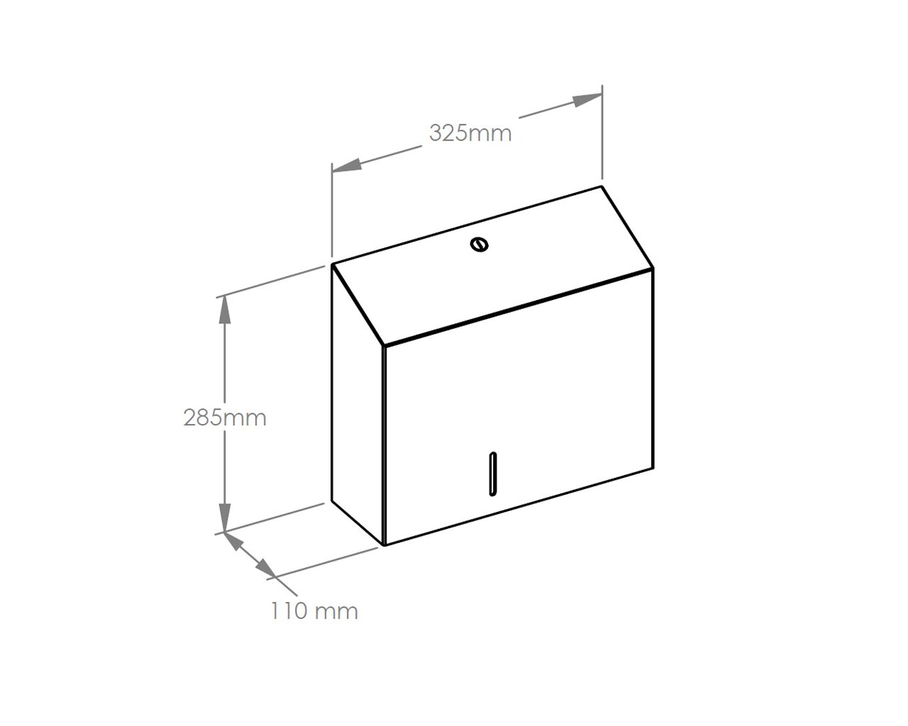 BSP202 Держатель туалетной бумаги STELLA DUO с держателем рулона ПОЛИРОВАННАЯ СТАЛЬ Merida  - Вид №1