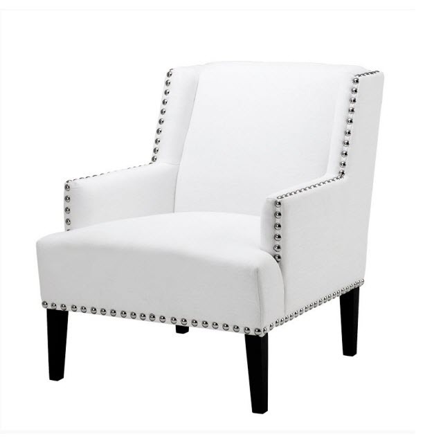 Кресло Randall от Eichholtz белое EICHHOLTZ ДИЗАЙНЕРСКИЕ, EICHHOLTZ 062225 Белый  - Вид №1