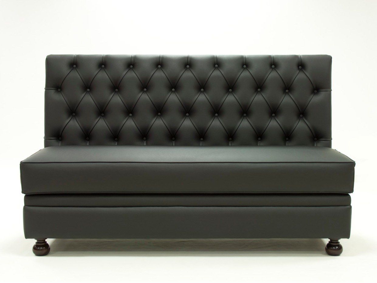 Модульная кожаная скамейка с спинкой CREARTE COLLECTIONS Regento Essence ARCH-00110747