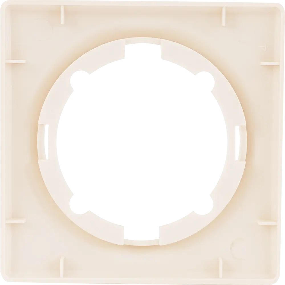 82126999 Рамка для розеток и выключателей Onekey Florence 1 пост, цвет бежевый STLM-0019884 ONEKEYELECTRO - Вид №3