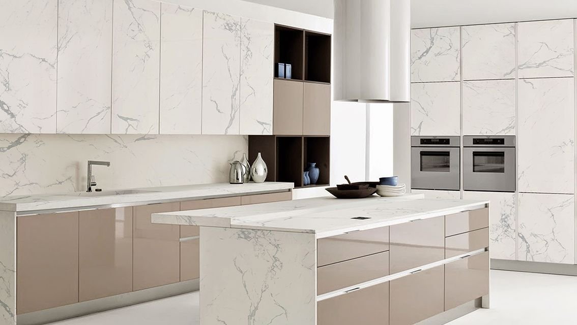 Столешницы для кухни - Статуарио Венато лайт LIGRON LIST284 9023 - Вид №5