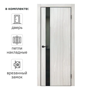 PORTIKA Борно 51 - межкомнатная дверь в стиле белый дуб 89417877