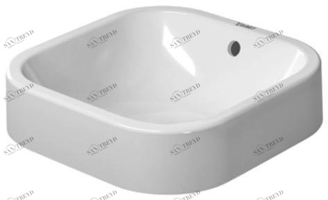 231440 Накладная раковина на столешницу  овальная Duravit Happy D.2