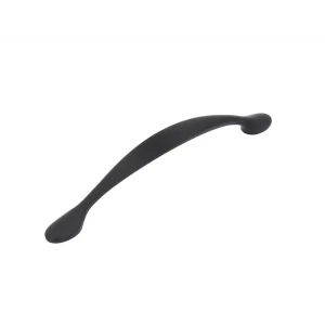 Мебельная ручка-скоба 1082.128.BLMATT 128 мм матовый черный