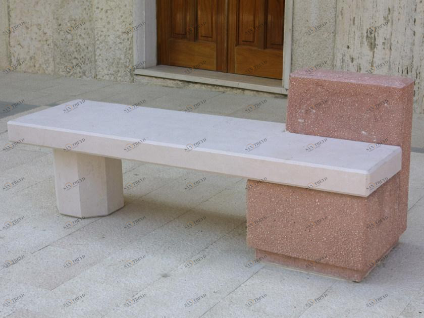 Manufatti Viscio Реконструированная каменная скамья  Cc 17 