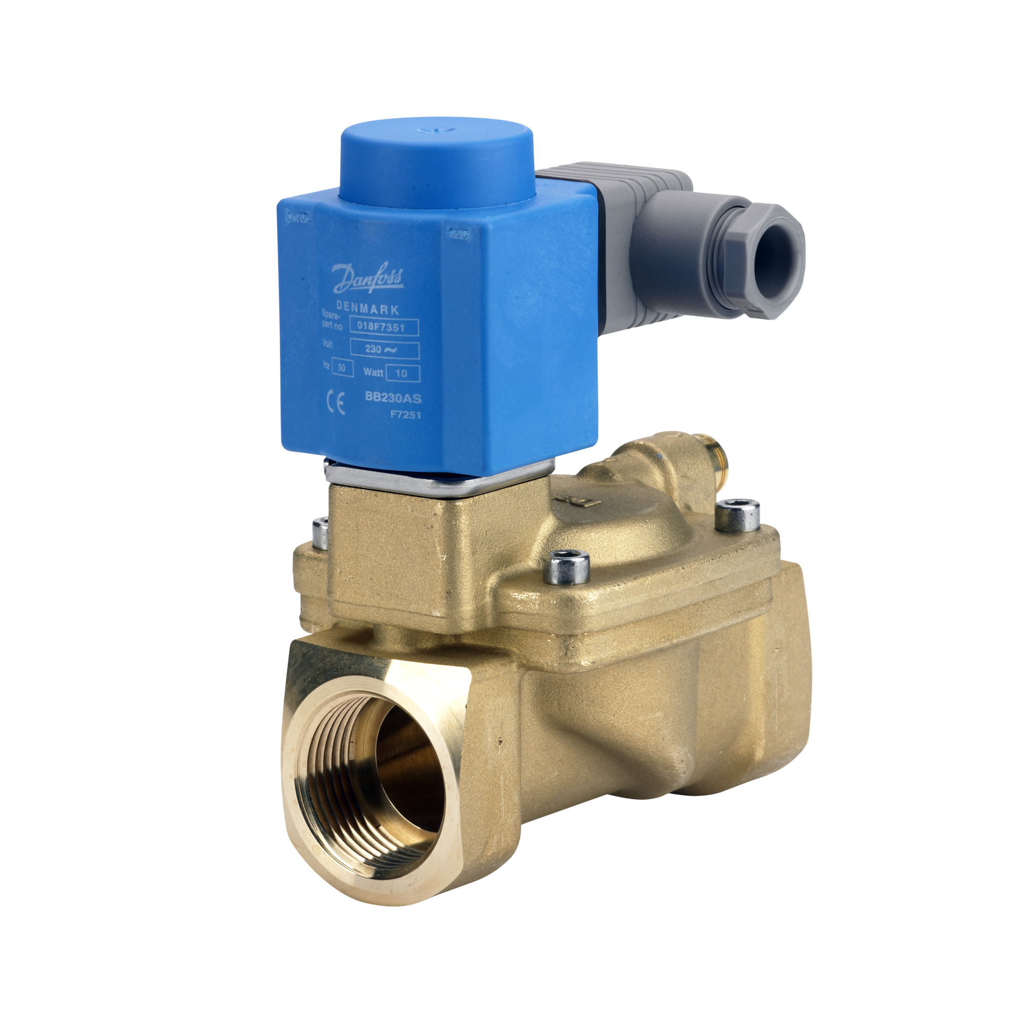 Danfoss EV220B — двухходовые электромагнитные клапаны для общей промышленности Клапан электромагнитный EV220B 032U7152  - Вид №35