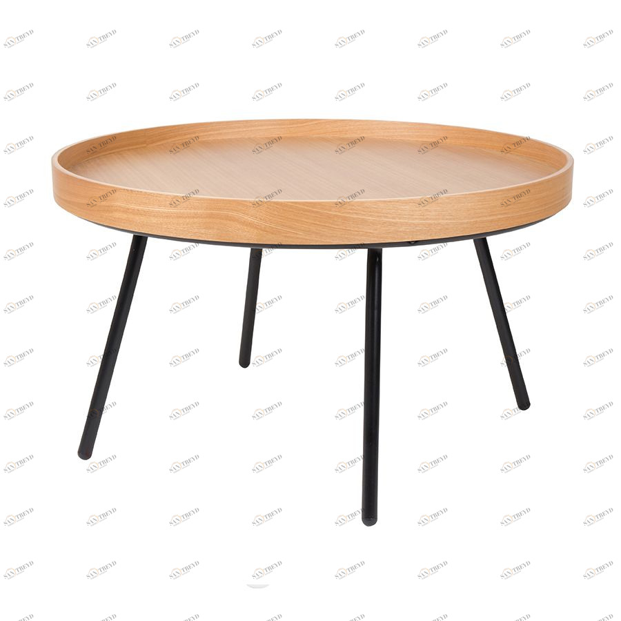 Стол журнальный низкий Oak Tray Zuiver 2200009