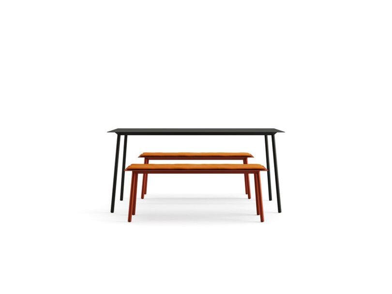 Металлическая садовая скамейка Arper Onemm ARCH-00095075 - Вид №6