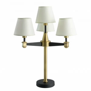 Настольная лампа MW-Light ДельРей 700033604 MW-LIGHT КЛАССИЧЕСКИЕ 195144 Бежевый;золото;черный