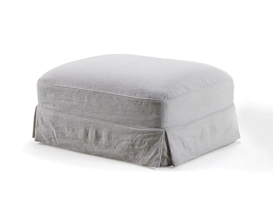 Прямоугольный пуф из ткани Collett & Victor Amber ARCH-00129647