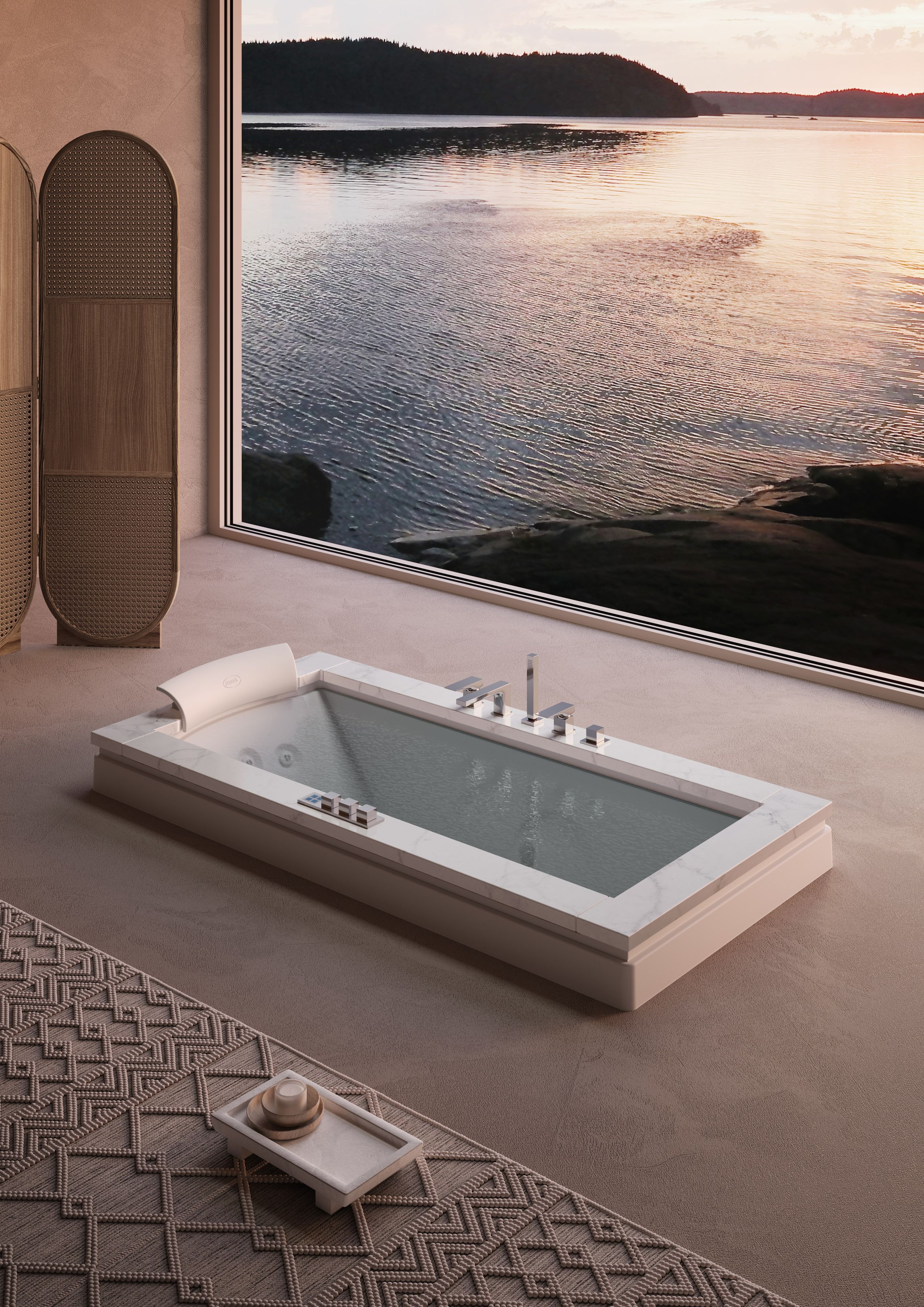 Встроенная ванна с гидромассажем Jacuzzi® ARCH-00027586 - Вид №2