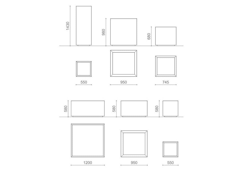 Стальная плантатор Corten™ Metalco DAHLIA ARCH-00025783 - Вид №5