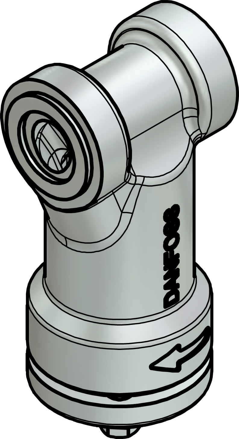 Danfoss FA — сетчатый фильтр с фланцевым присоединением FA 15 Фильтр 006-0042  - Вид №5