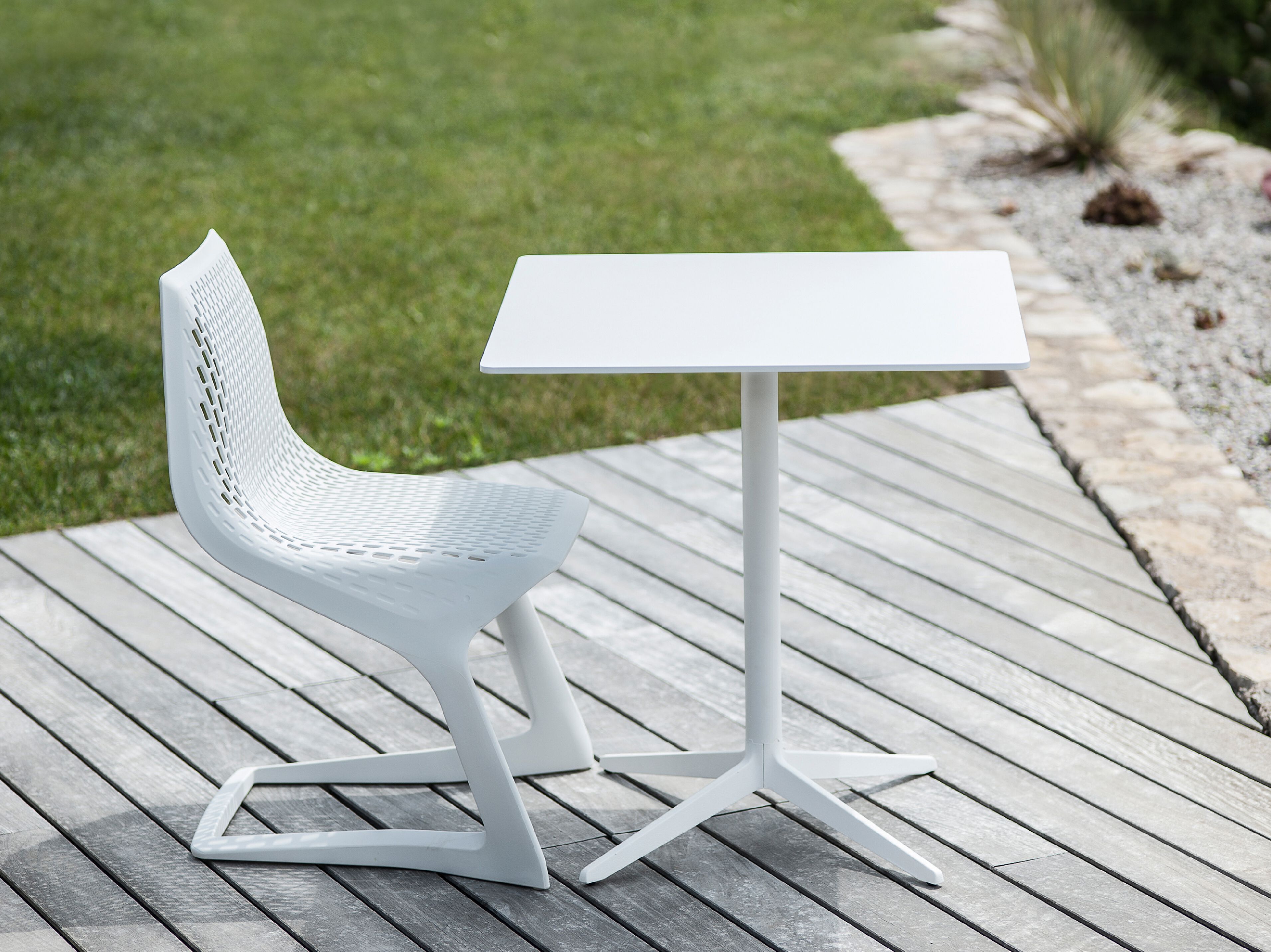 Круглый журнальный столик с чугунной основой Plank Mister X ARCH-00058492 - Вид №4