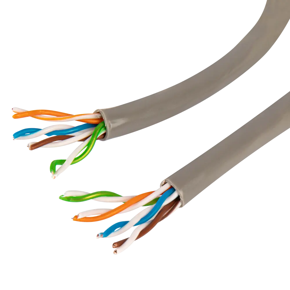 Сетевой кабель Electraline UTP Cat 5e 10 метров для высокоскоростной передачи данных 89322072 STLM-1115573