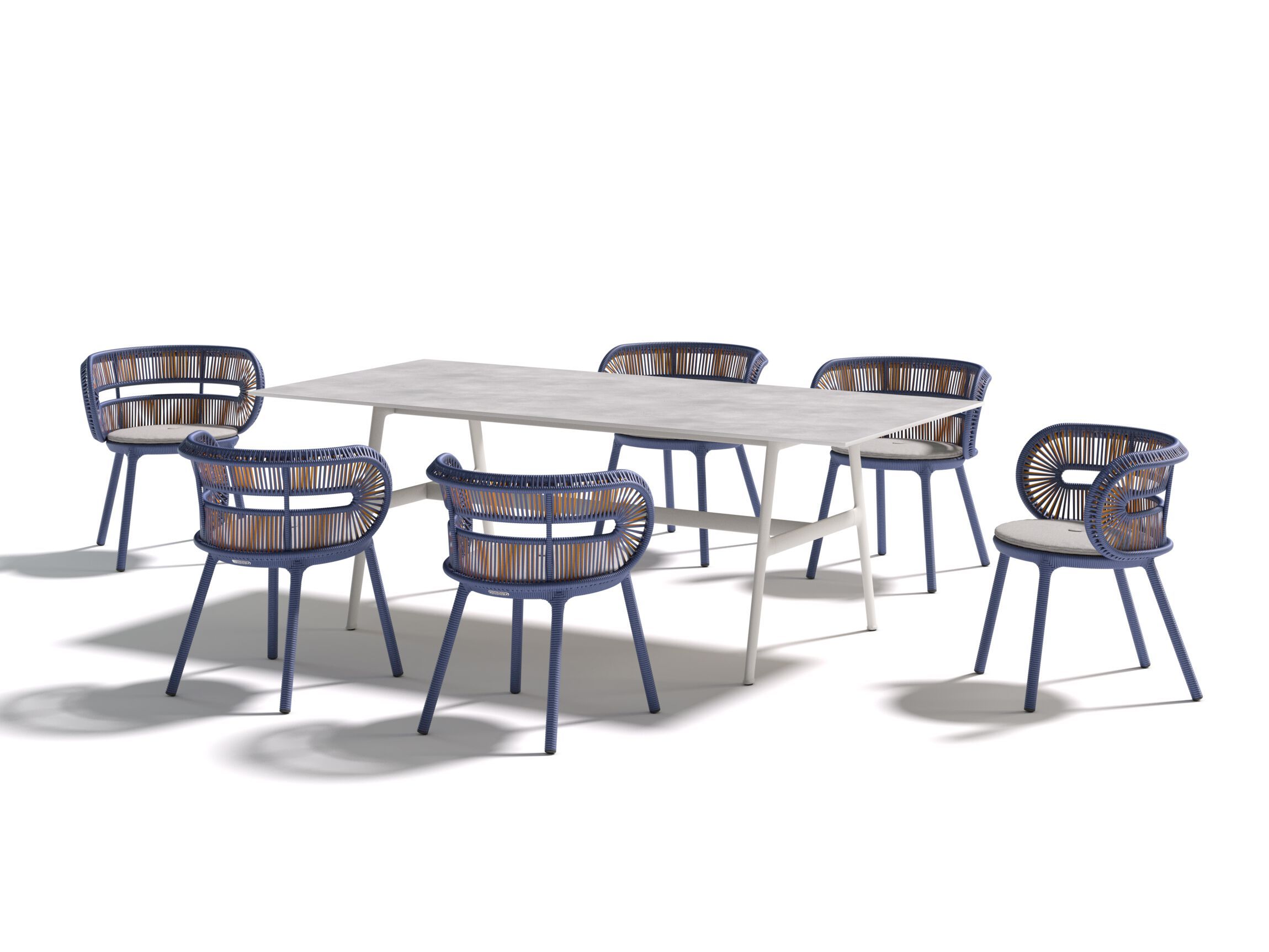 Синтетическое волокно сад стул DEDON CIRQL NU ARCH-00107891 - Вид №1