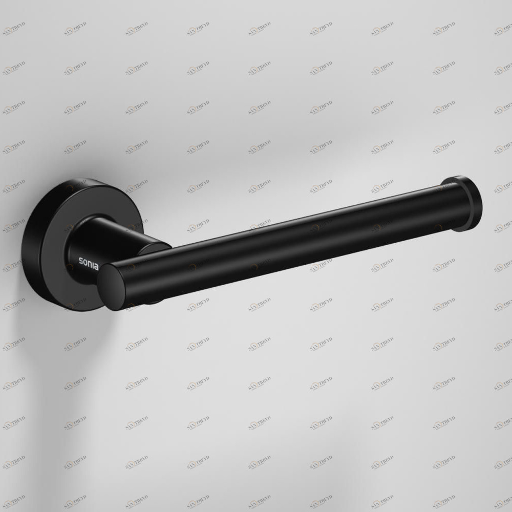 Sonia Держатель запасного рулона туалетной бумаги настенный Tecno Project Черный 166275
