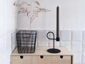 HIRO Подсвечник из окрашенной стали