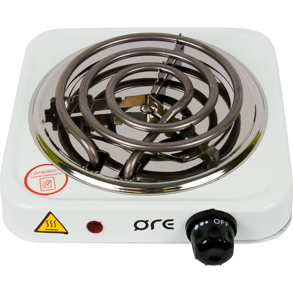 Плитка электрическая настольная ORE СВ30 21 см 1 конфорка цвет белый STLM-2000839 - Вид №2