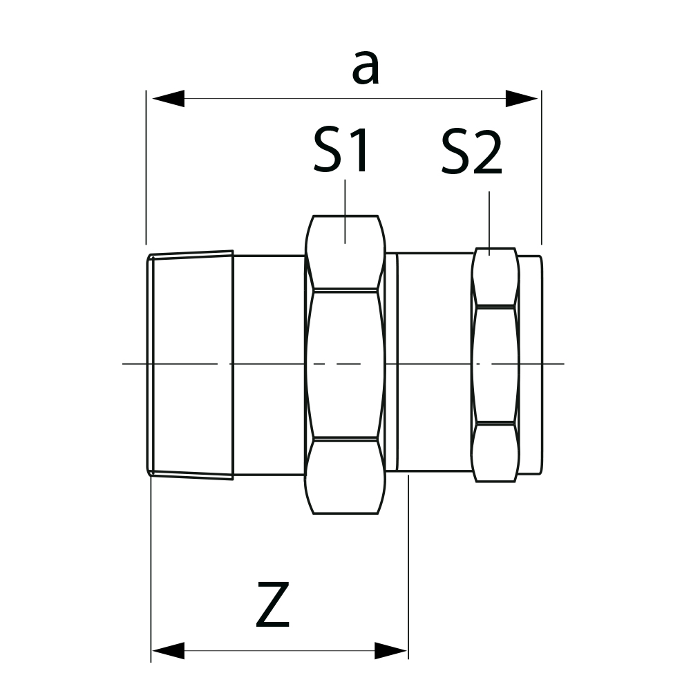 3331006000000 Разъемные соединения Tece  - Вид №1
