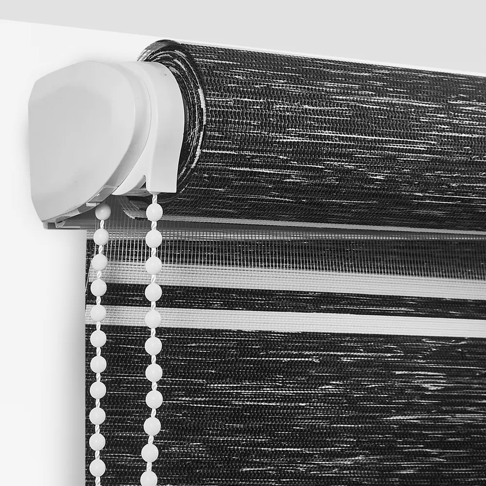 Штора рулонная день-ночь Дэли 80x160 см серая MIAMOZA STLM-2164644 - Вид №2