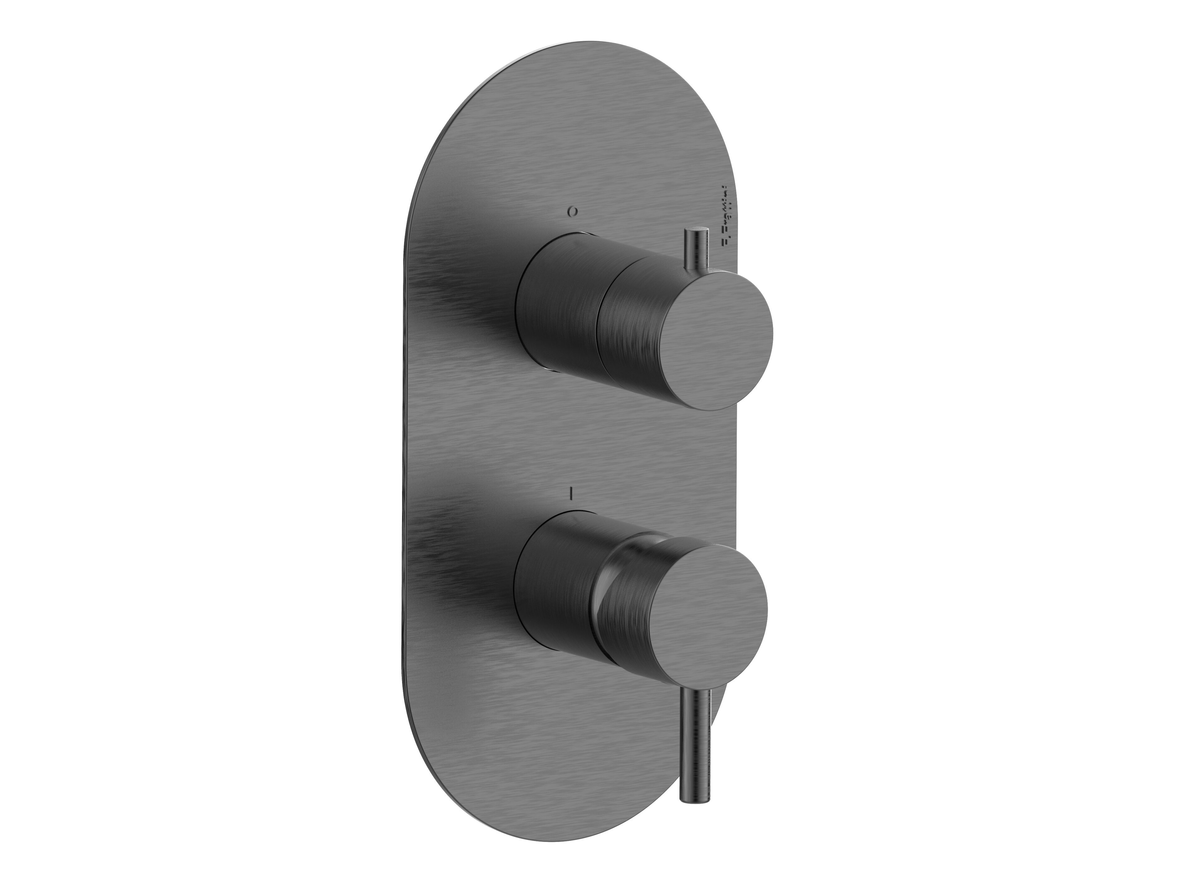 Однорычажный смеситель для душа с переключателем Rubinetterie Frattini Pepe XL ARCH-00073834