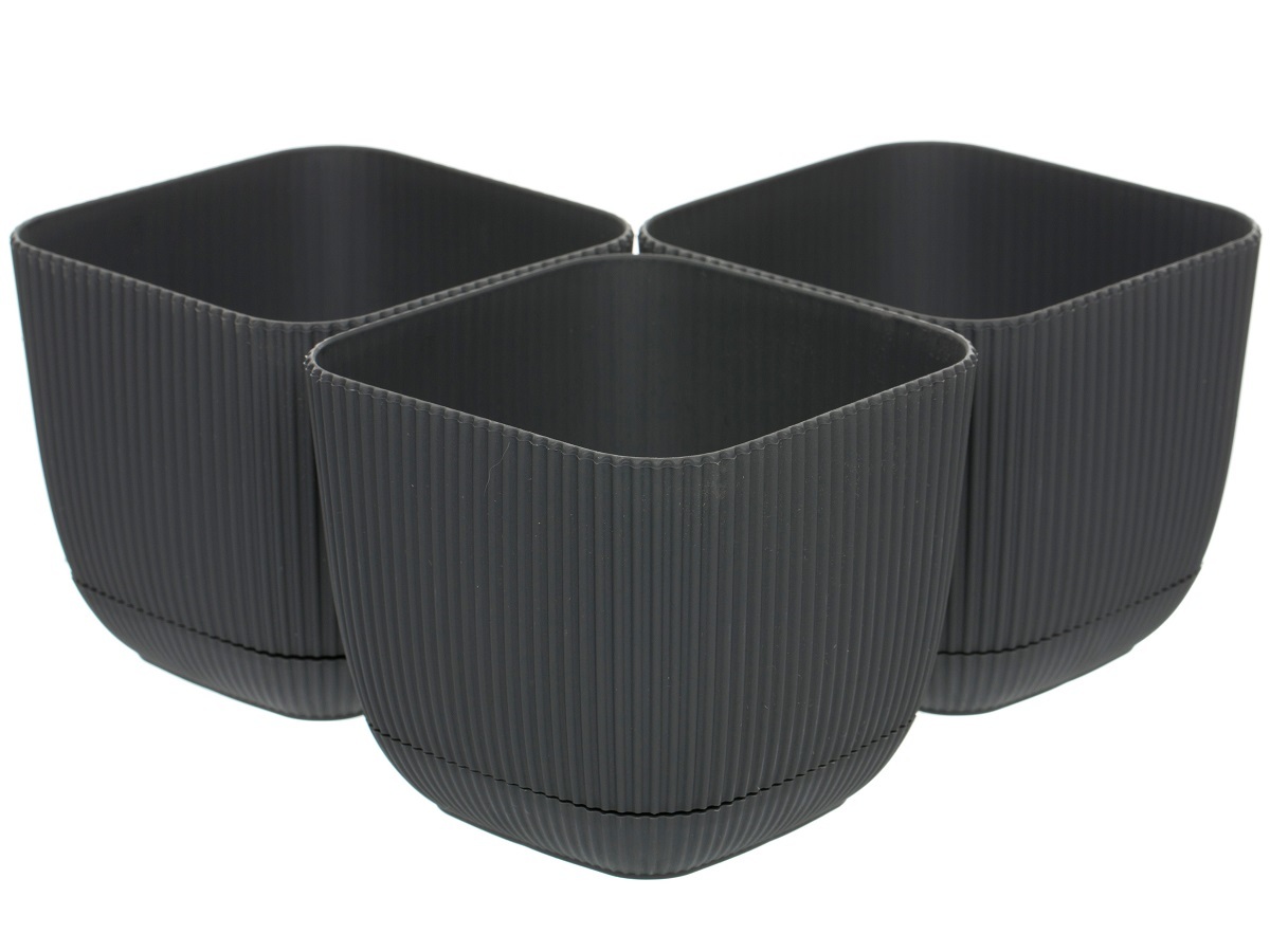 Горшок для цветов Maio 0.67L Anthracite NAVAKO 16074 - Вид №3