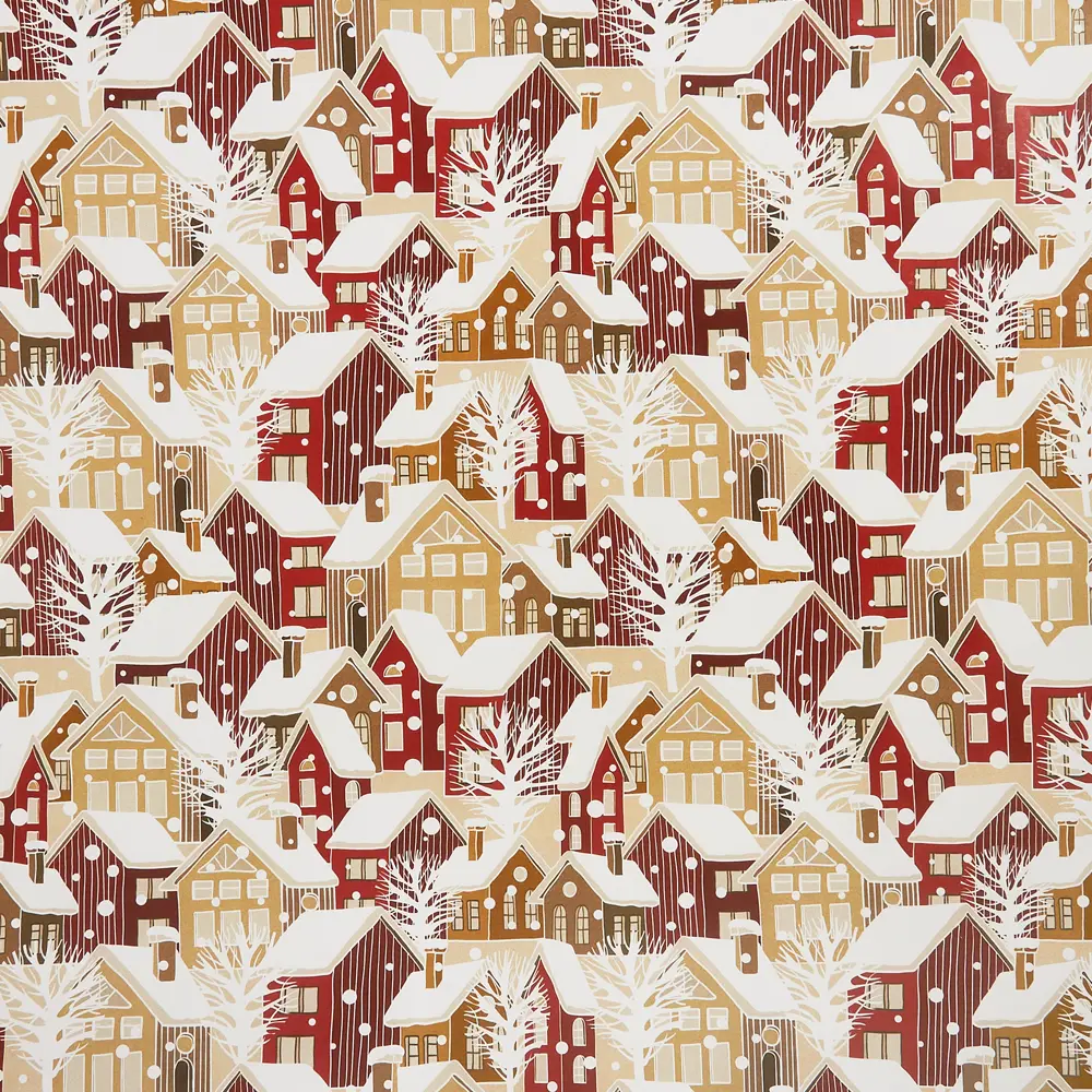 Упаковочная бумага «Новогодние приключения» 70 см Симфония STLM-2096023