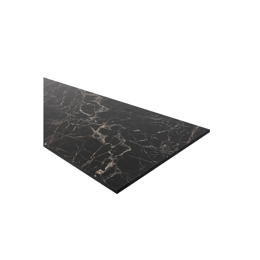 Столешница кухонная Мрамор 120x60x1.6 см HPL-пластик цвет черный Santreyd STLM-2185078 - Вид №5