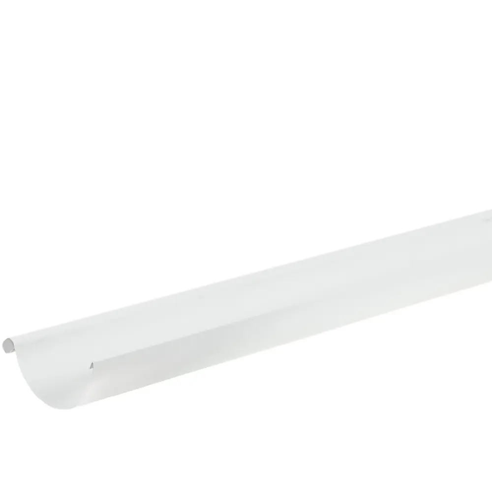 81931301 Желоб водосточный 2 м 125 мм цвет белый STLM-1016800 ИНТЕРПРОФИЛЬ 