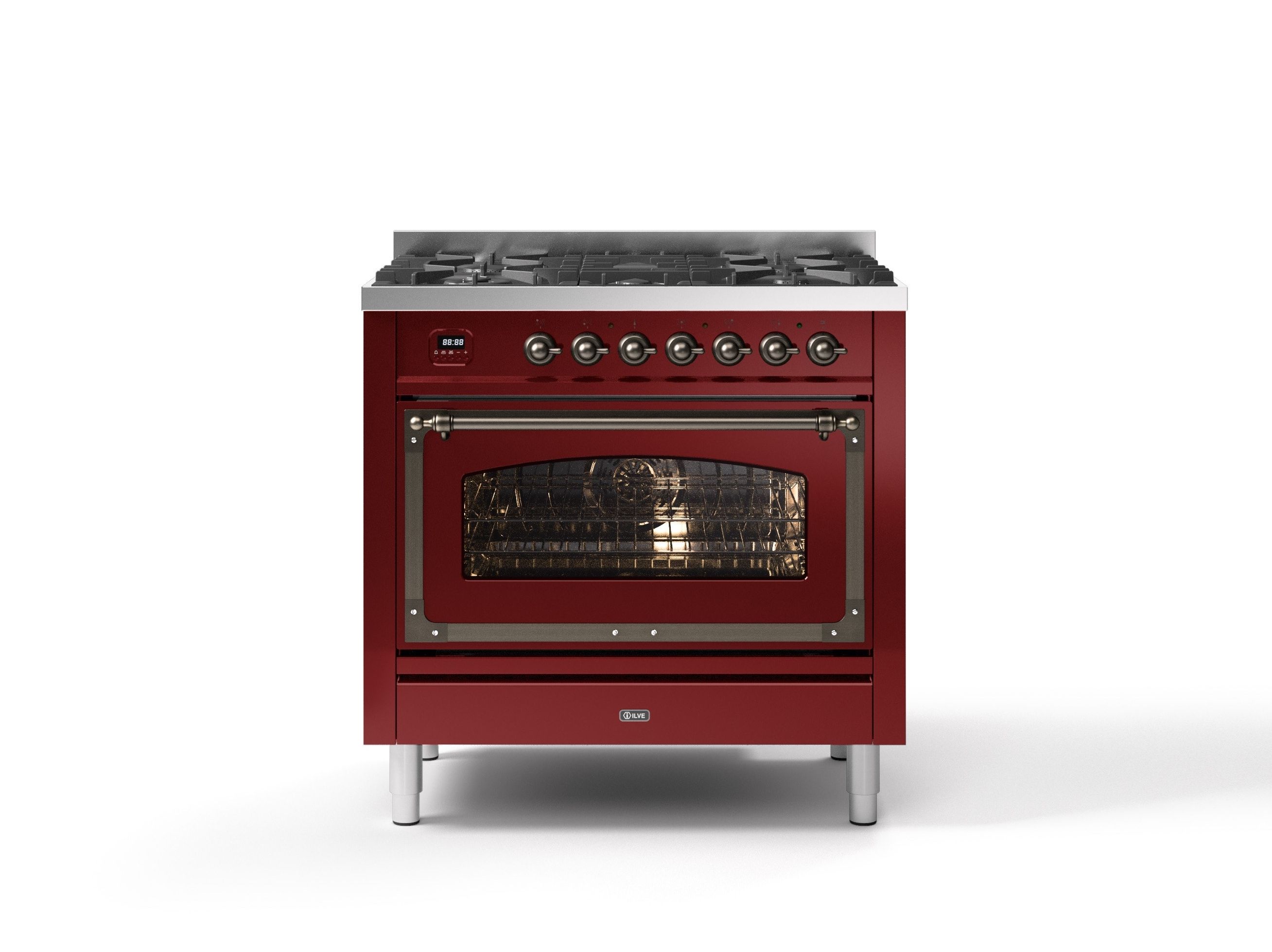 Отдельно стоящая кухня из нержавеющей стали Ilve Nostalgie ARCH-00004561 - Вид №6