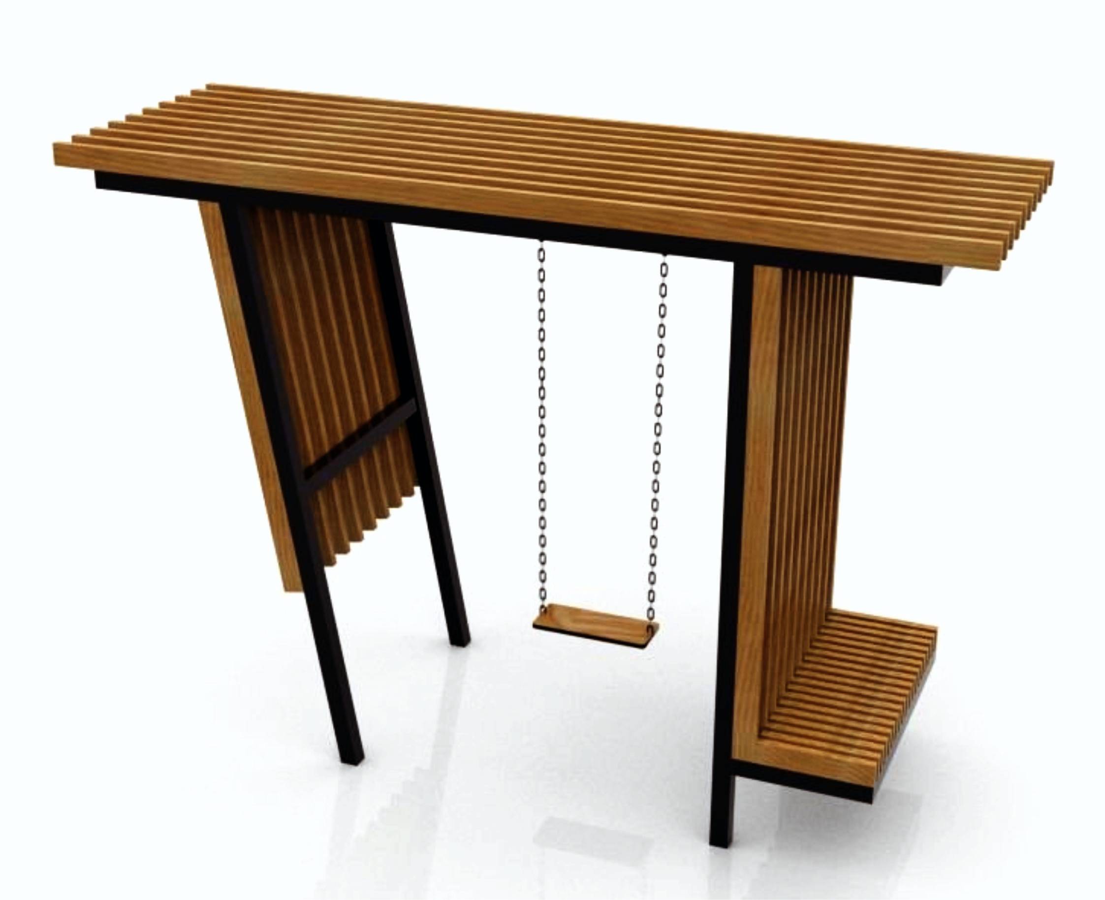 14469 ПРАГА Стэйтон 1, качели городские LAB.Space  - Вид №1