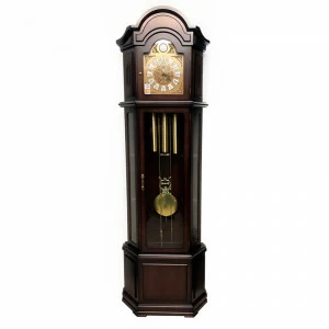 Часы напольные коричневые Dark Walnut SARS ДИЗАЙНЕРСКИЕ 00-3967445 Коричневый