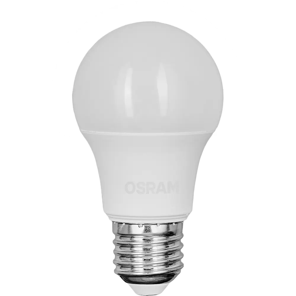 Лампа светодиодная Osram груша 5Вт 470Лм E27 нейтральный белый свет STLM-2087461 - Вид №1