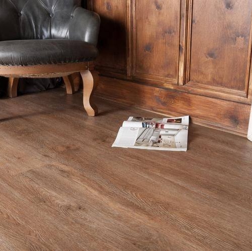 Виниловый ламинат Aquafloor Nano Af3208n Дуб с брашью (Текстурированная) 1221х180 мм 1100100036 - Вид №2