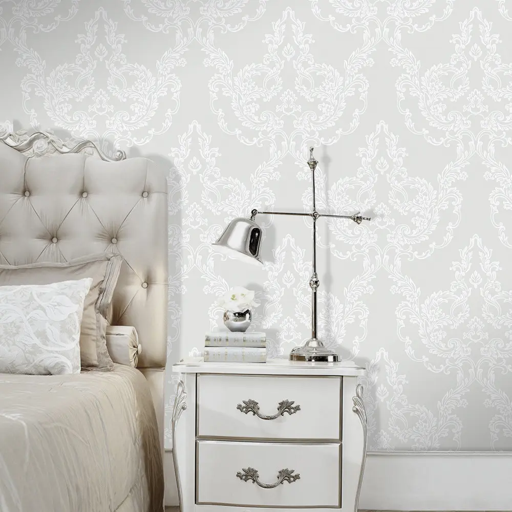 Обои флизелиновые Erismann Sorbonn серые 1.06 м ЭР60492-07 Sorbonne STLM-2017279 - Вид №3