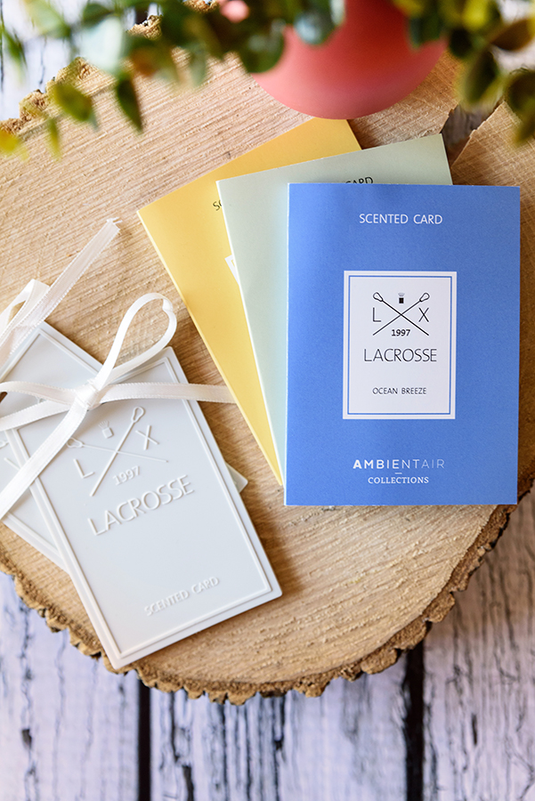 TP002MBLC Карточка ароматическая , lacrosse, белый мускус Ambientair  - Вид №2