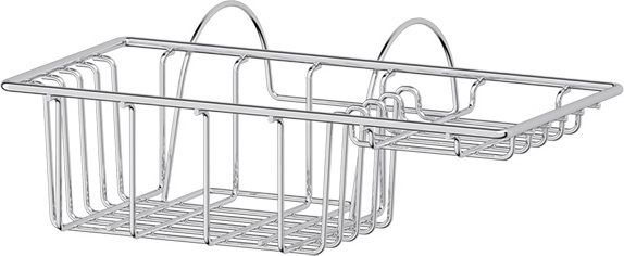 GHI 219 Полочка-решетка с мыльницей навесная 27,4 cm SORCOSA Plain