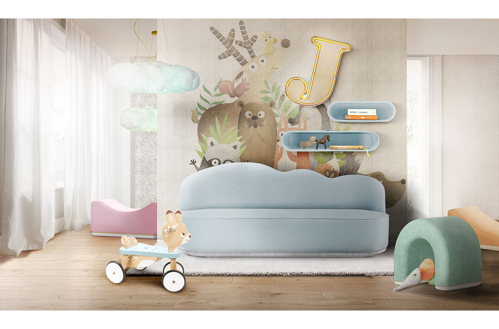 CIST577 Диваны детские Облако Circu  - Вид №10