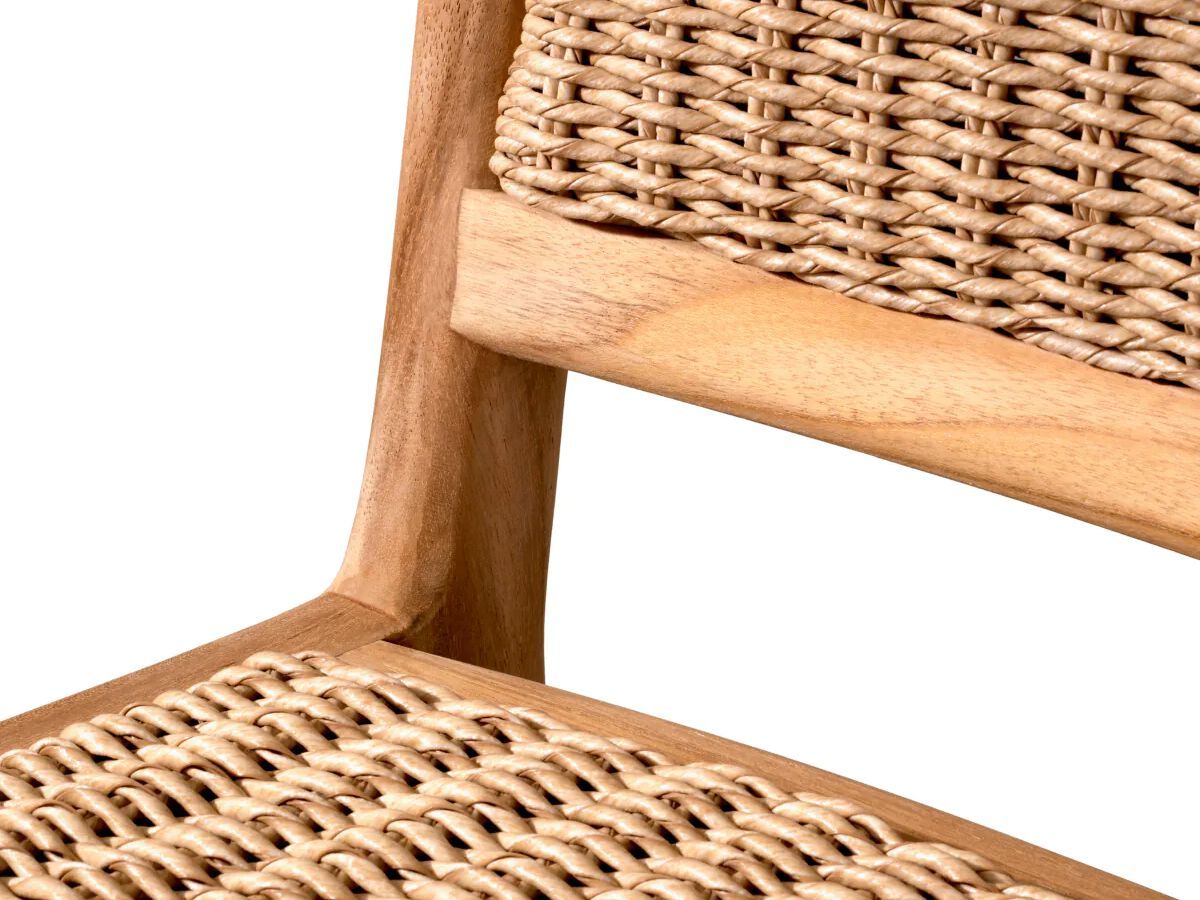 Стул для сада из тикового дерева без подлокотников Eichholtz Pivetti ARCH-00152205 - Вид №4