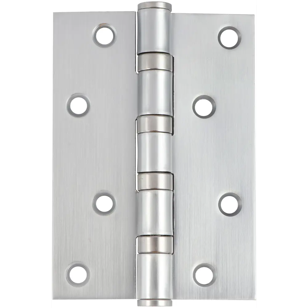 82674839 Петля дверная универсальная EDS-4BB 100X70X2.5 мм сталь цвет матовый хром STLM-0033669 EDSON 