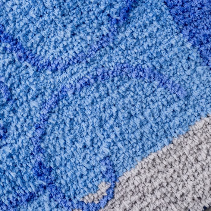 350PA68M13 Набор ковриков для ванной комнаты 50*80 + 50*50 см полиэстер-акрил Fine Lace Milardo Promo  - Вид №3